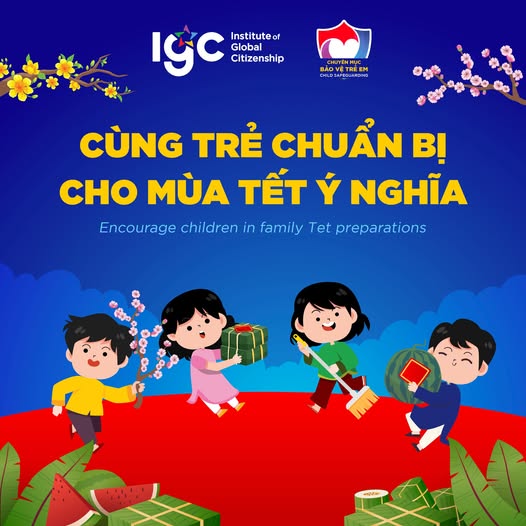CÙNG TRẺ CHUẨN BỊ CHO MÙA TẾT Ý NGHĨA