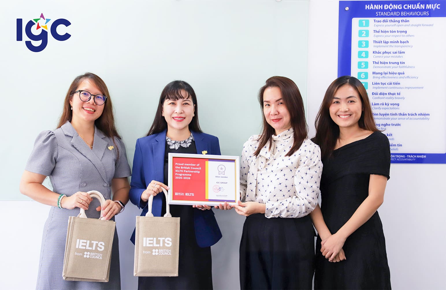 Tập Đoàn IGC và Hội Đồng Anh - British Council nâng cấp đối tác chiến lược