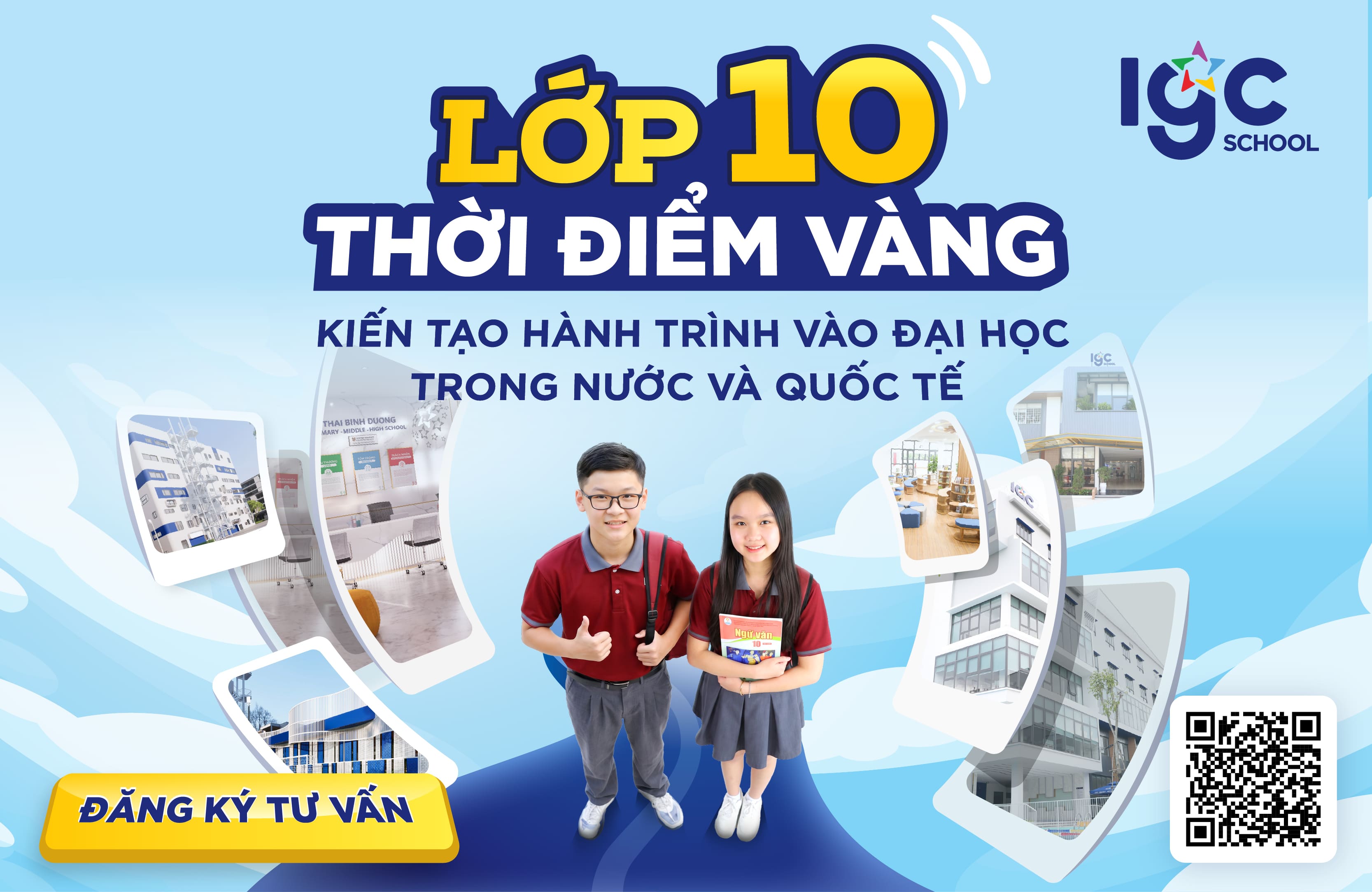 Lớp 10 - Thời điểm vàng để kiến tạo hành trình vào những đại học hàng đầu trong nước và quốc tế