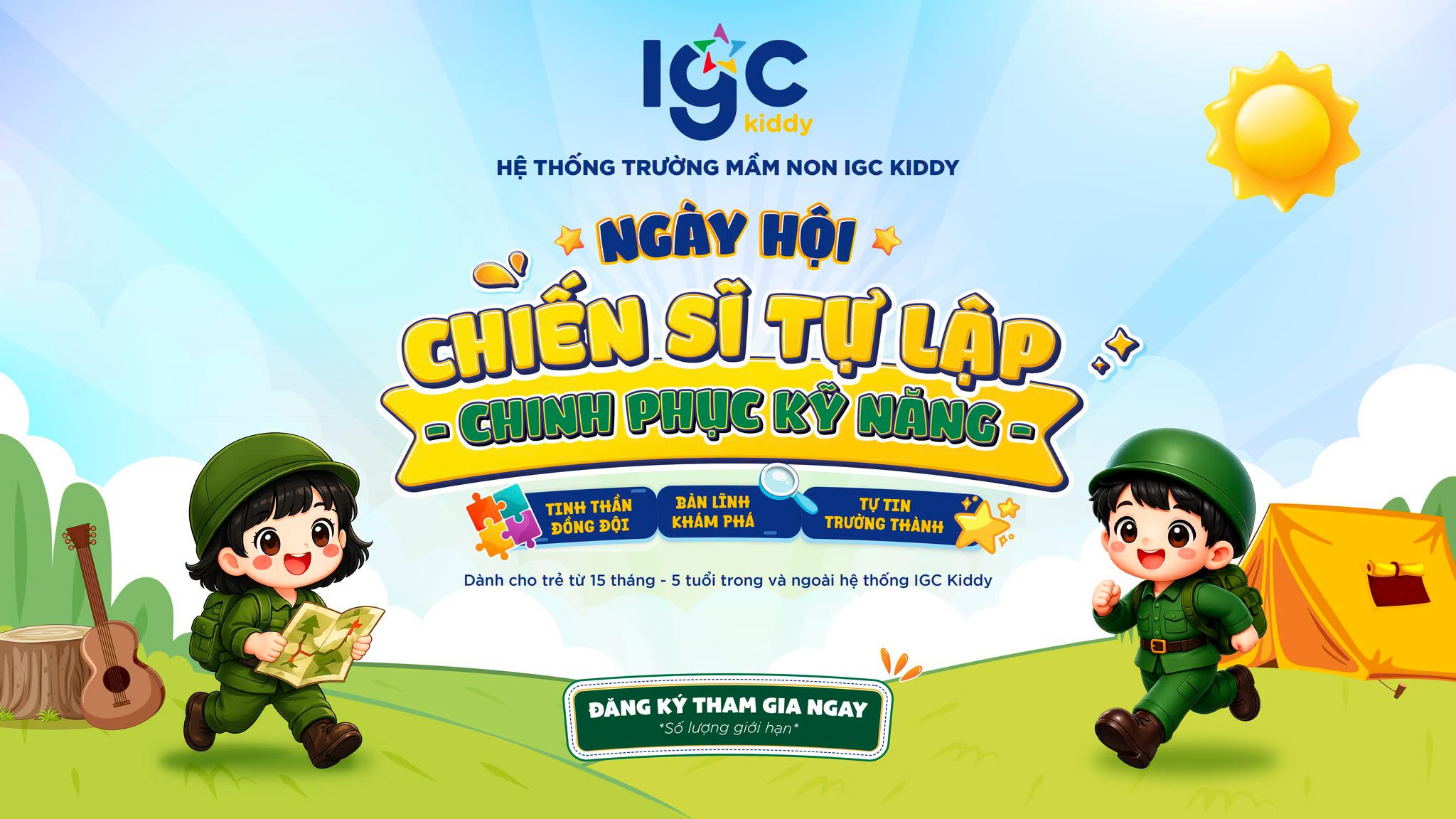 Ngày hội "Chiến sĩ tự lập – Chinh phục kỹ năng": Hành trình hè giúp trẻ phát triển kỹ năng sống toàn diện