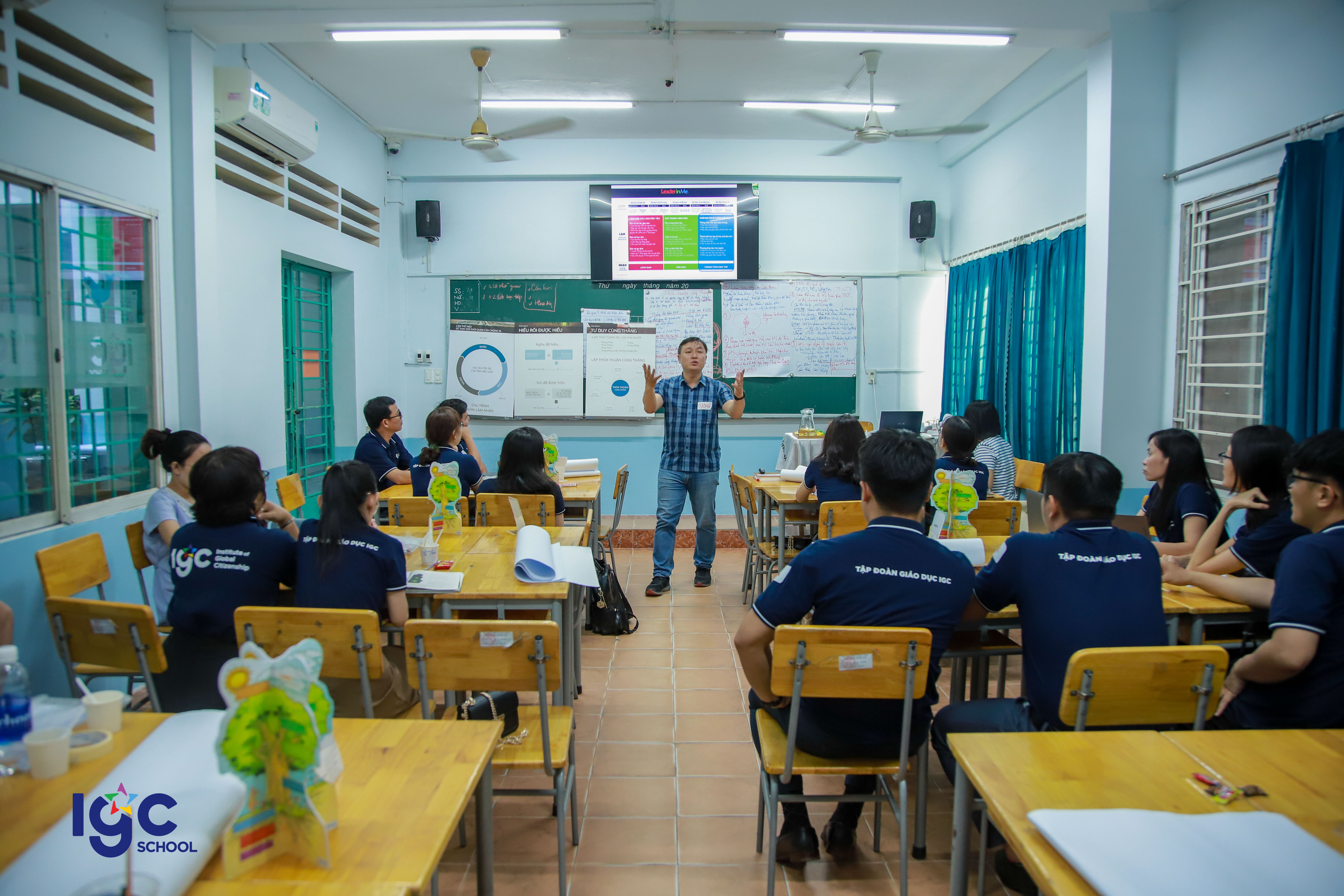 HỌC VÀ ÁP DỤNG LEADER IN ME CHUẨN BỊ CHO NĂM HỌC MỚI