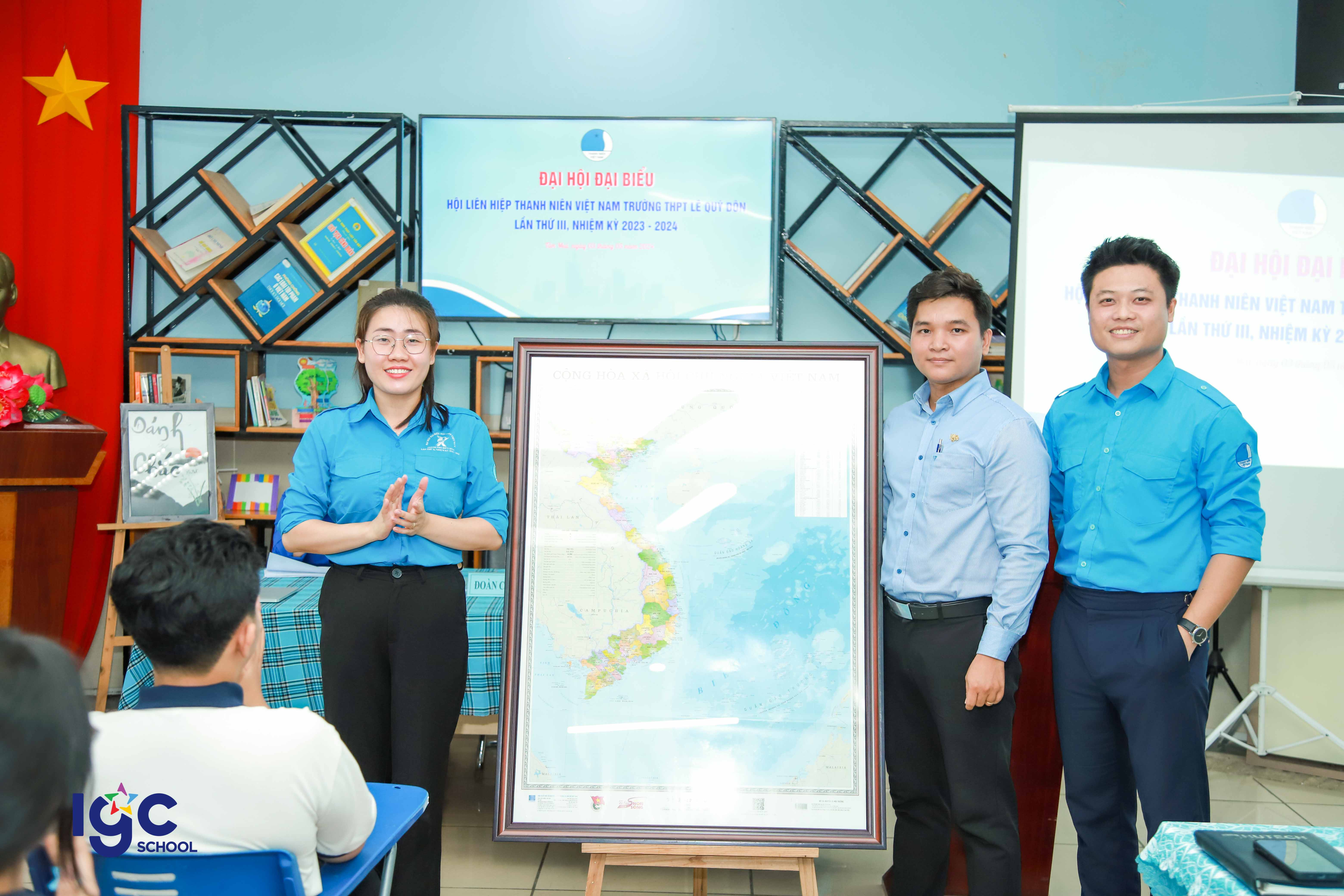 ĐẠI HỘI ĐẠI BIỂU HỘI LIÊN HIỆP THANH NIÊN VIỆT NAM TRƯỜNG THPT LÊ QUÝ ĐÔN LẦN THỨ III, NHIỆM KỲ 2023 - 2024