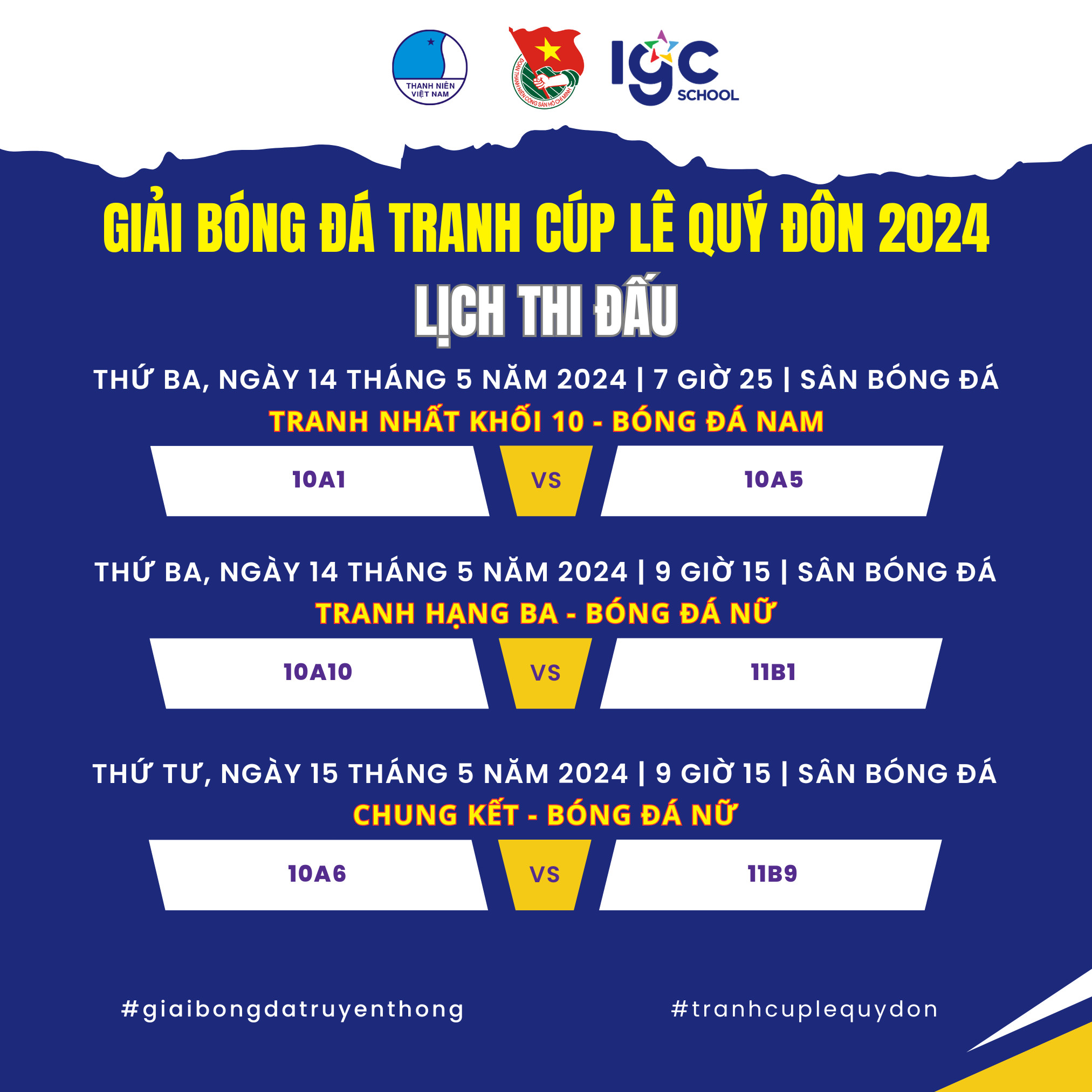 CUỒNG NHIỆT TẠI SÂN BÓNG ĐÁ TRƯỜNG LÊ QUÝ ĐÔN!