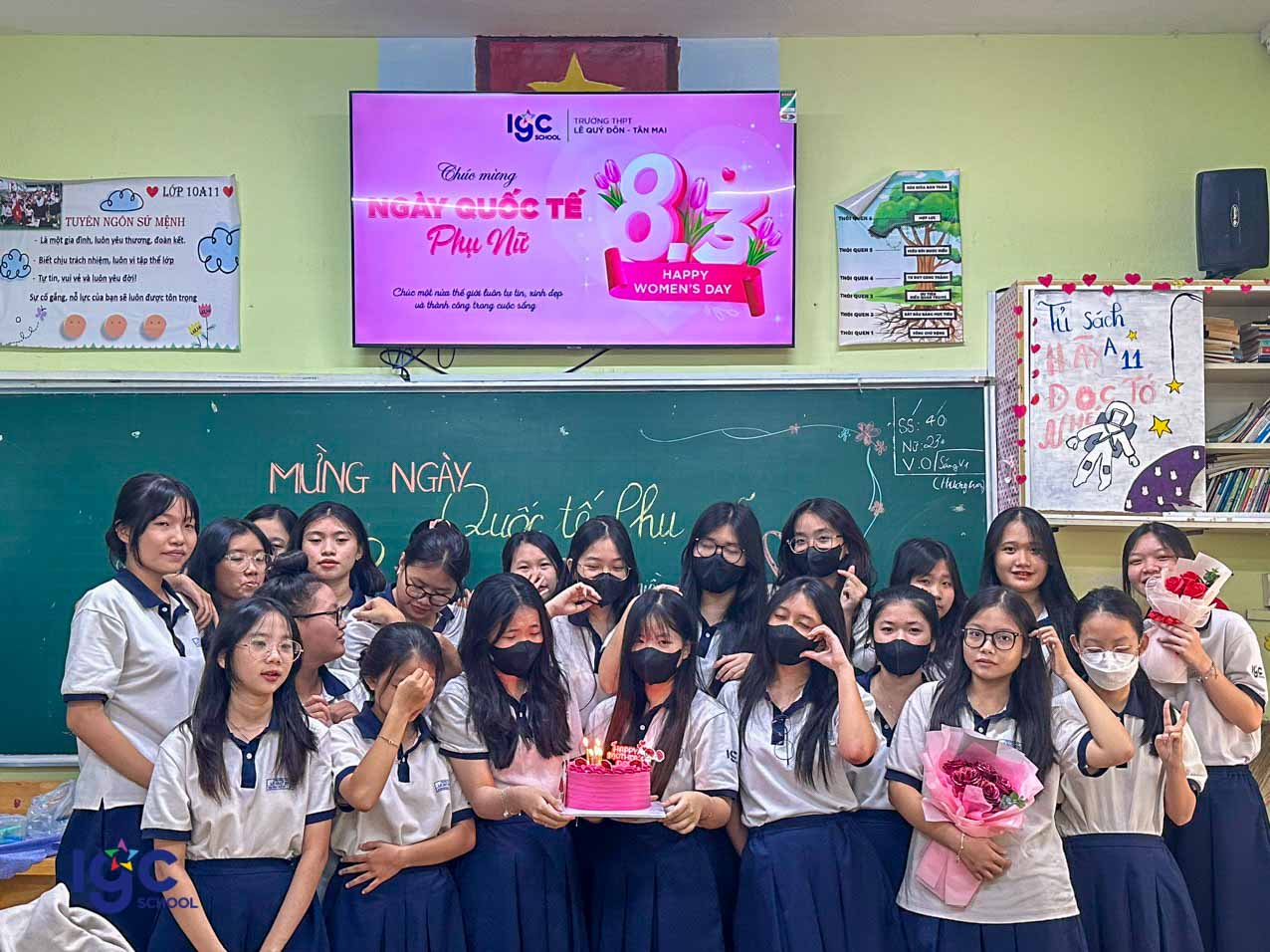 CHÀO MỪNG NGÀY QUỐC TẾ PHỤ NỮ 8/3