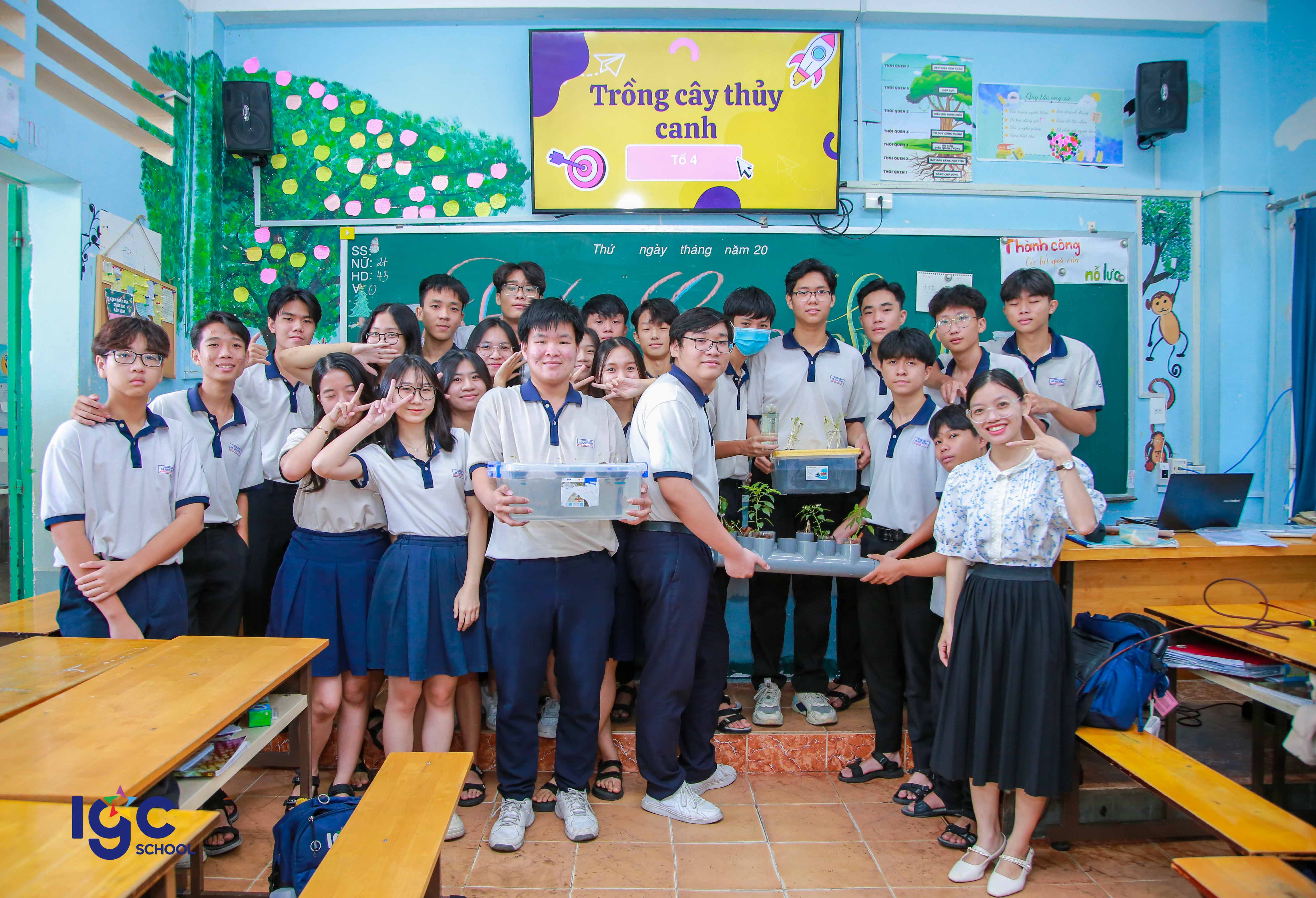 ❤ TIẾT HỌC STEM MÔN SINH - TÔI TỰ TIN TÔI TOẢ SÁNG VÀ ỨNG DỤNG KỸ THUẬT TRỒNG CÂY THUỶ SINH 🍀