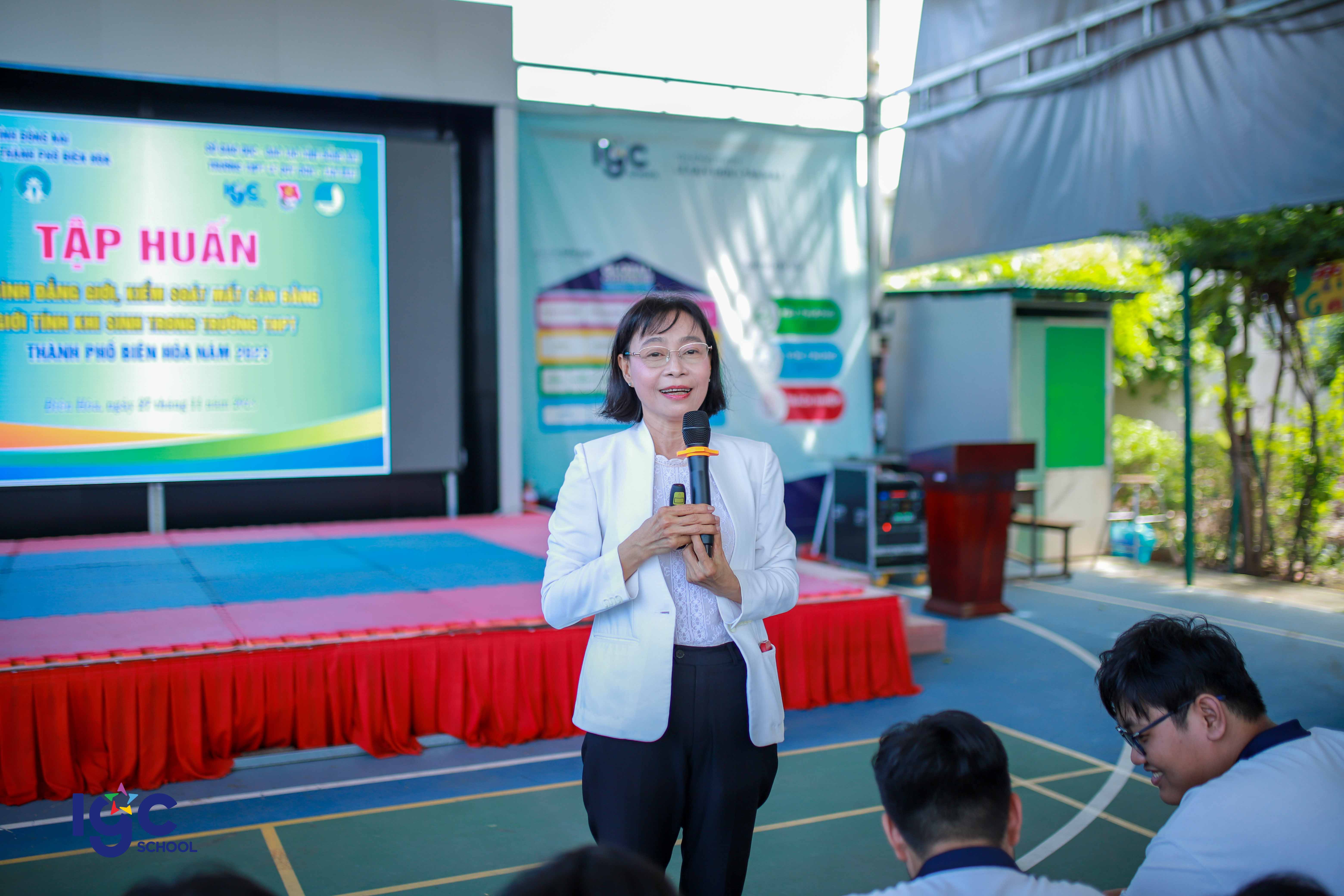 TẬP HUẤN VỀ BÌNH ĐẲNG GIỚI, KIỂM SOÁT MẤT CÂN BẰNG GIỚI TÍNH KHI SINH TRONG TRƯỜNG THPT THÀNH PHỐ BIÊN HOÀ NĂM 2023