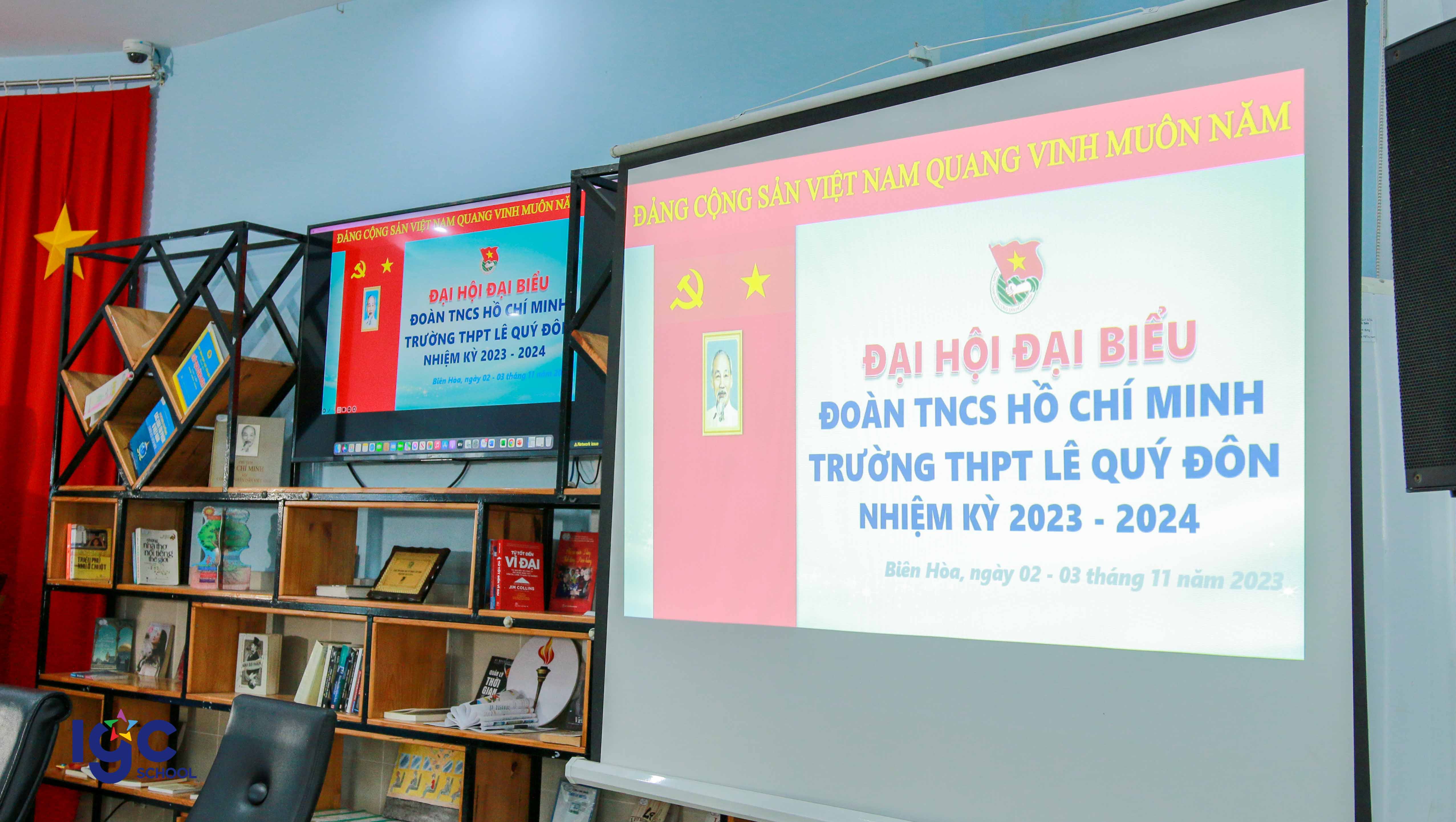 🍀 ĐẠI HỘI ĐẠI BIỂU ĐOÀN TNCS HỒ CHÍ MINH TRƯỜNG THPT LÊ QUÝ ĐÔN, NHIỆM KỲ 2023 - 2024💐
