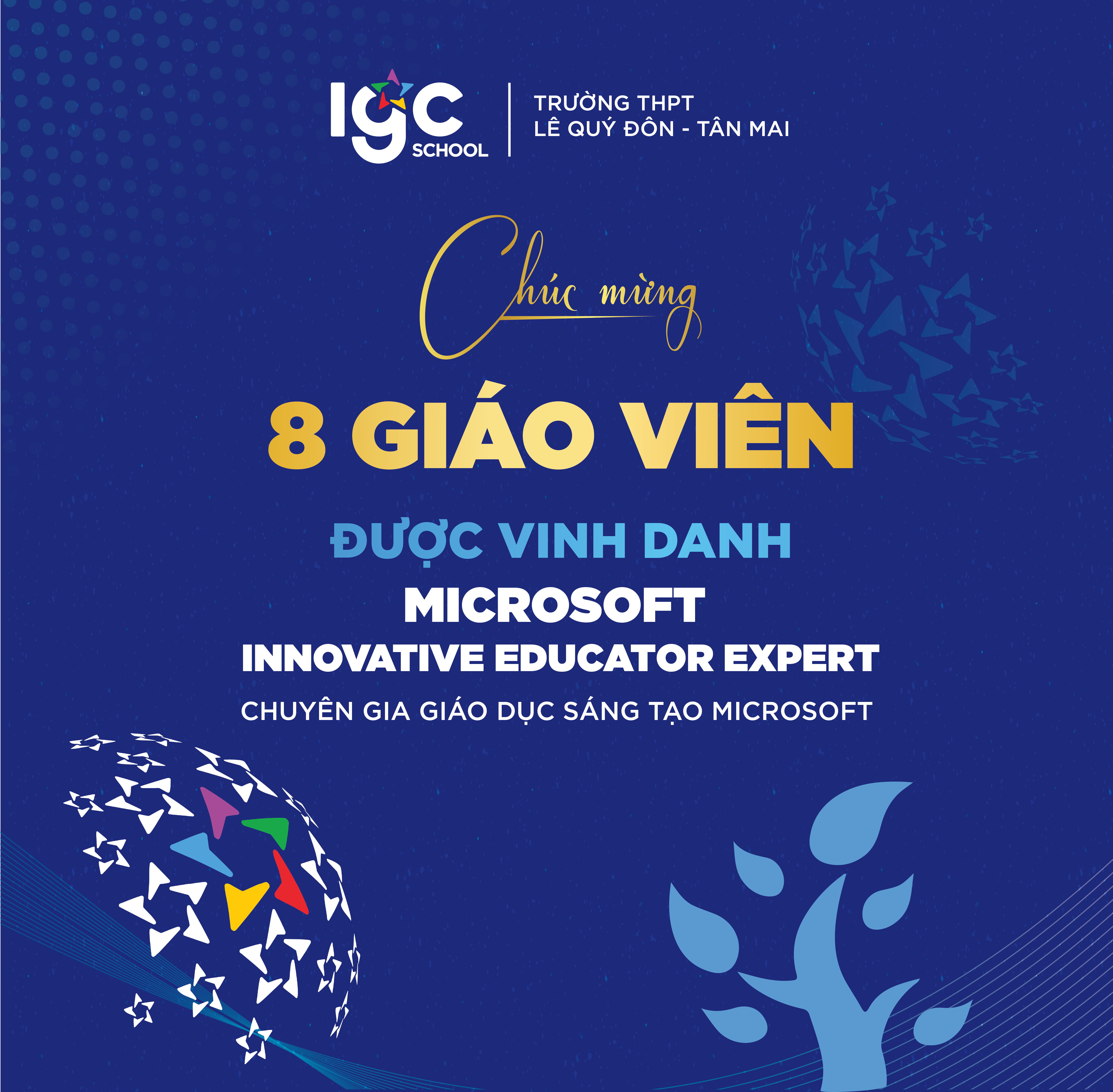 TỰ HÀO LÊ QUÝ ĐÔN TÂN MAI - CHÚC MỪNG CÁC CHUYÊN GIA GIÁO DỤC SÁNG TẠO