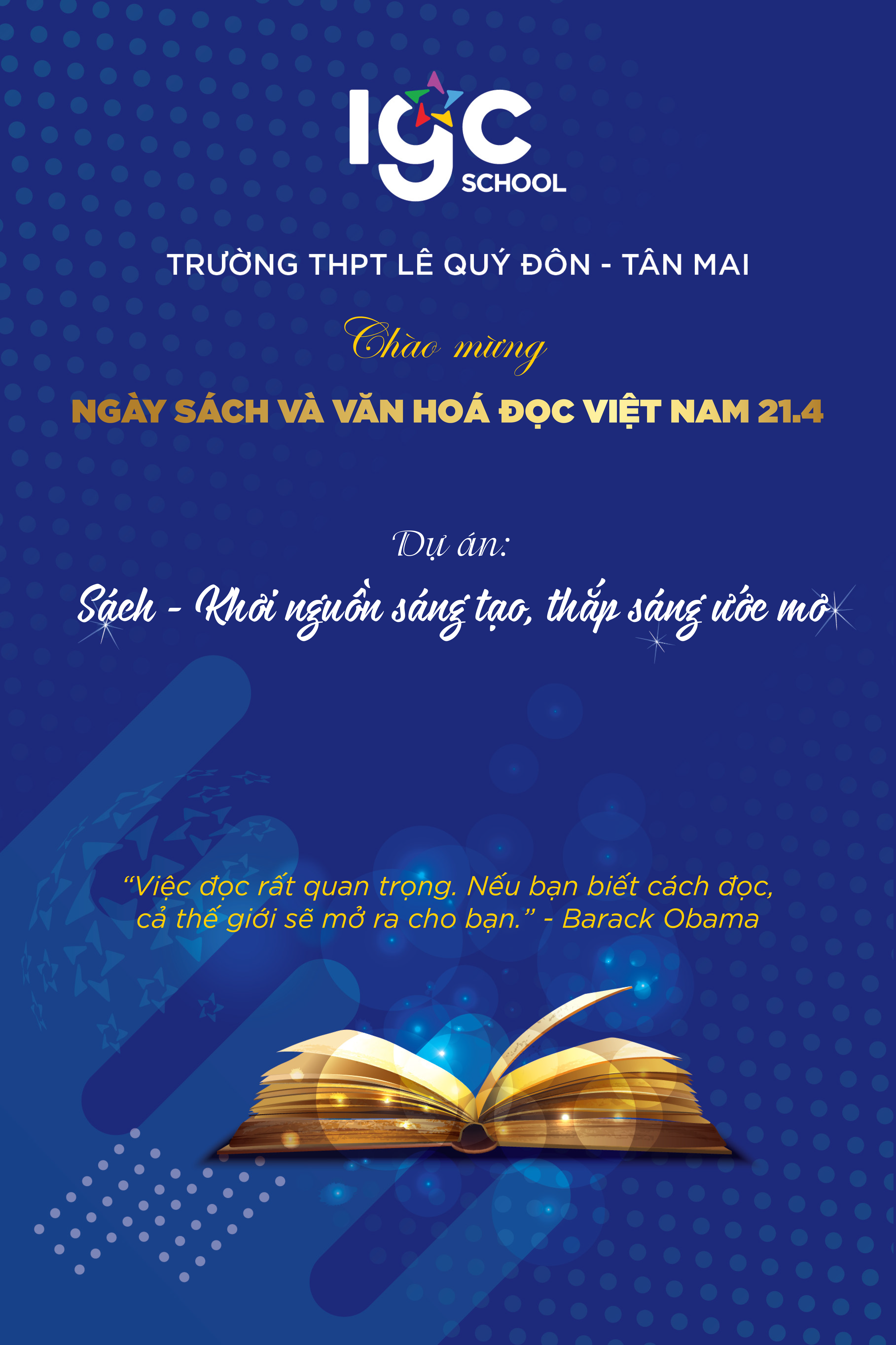 📖 📚Hưởng ứng Ngày sách và văn hoá đọc Việt Nam 2023 cùng dự án "Sách - Khơi nguồn sáng tạo,thắp sáng ước mơ".