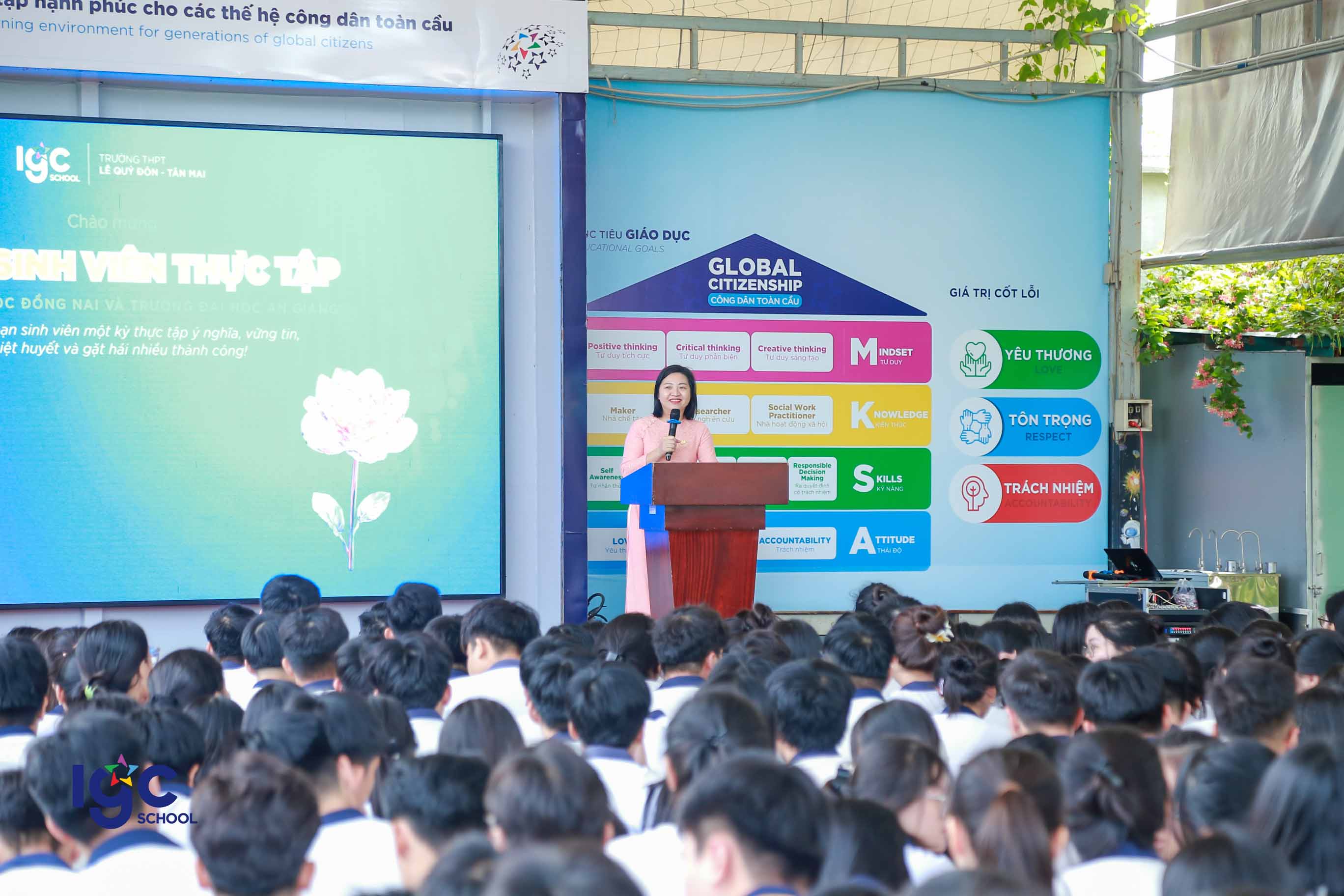 CHÀO ĐÓN ĐOÀN SINH VIÊN THỰC TẬP TỪ TRƯỜNG ĐẠI HỌC ĐỒNG NAI VÀ TRƯỜNG ĐẠI HỌC AN GIANG