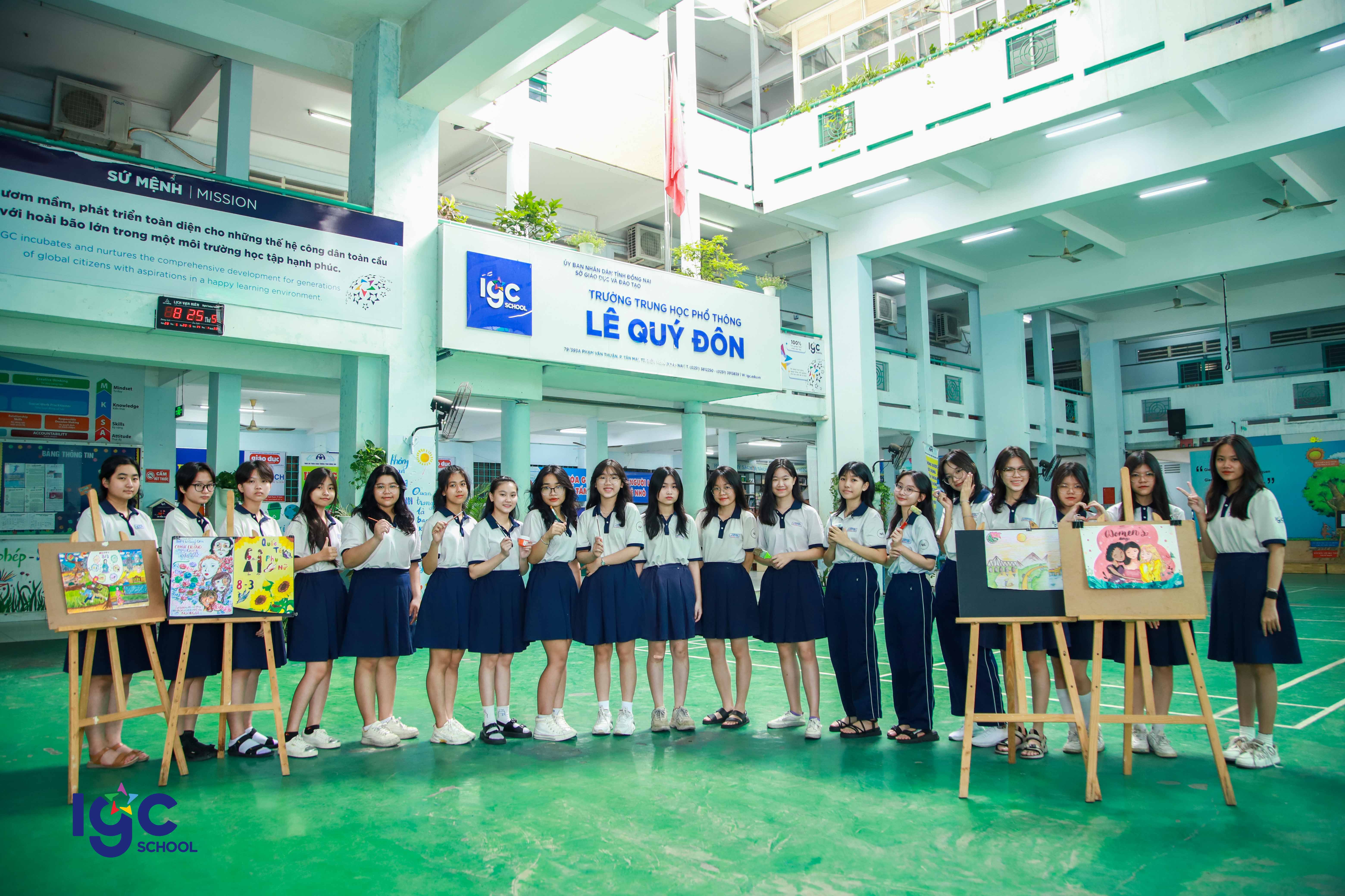 GIỚI THIỆU CÂU LẠC BỘ MỸ THUẬT TRƯỜNG THPT LÊ QUÝ ĐÔN - TÂN MAI