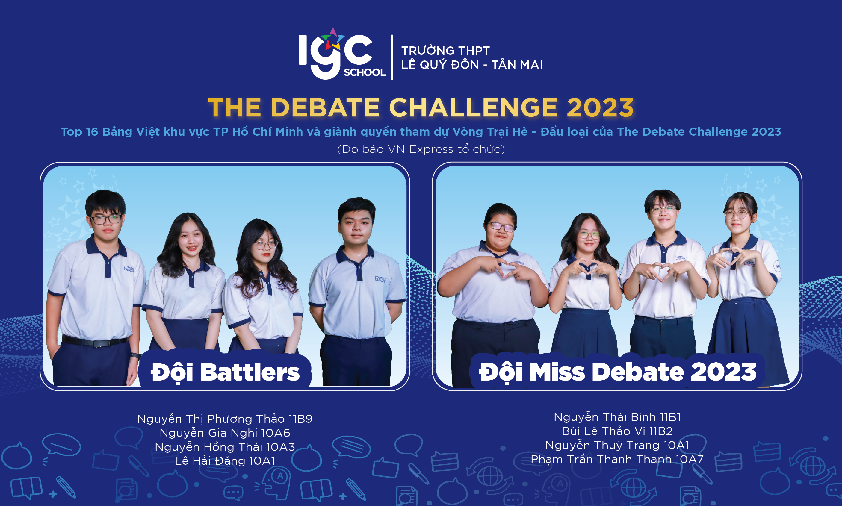 👉 THE DEBATE CHALLENGE 2023 👈